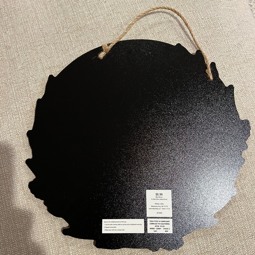 Wall Decor (Chalkboard) - Picture 2 of 2
